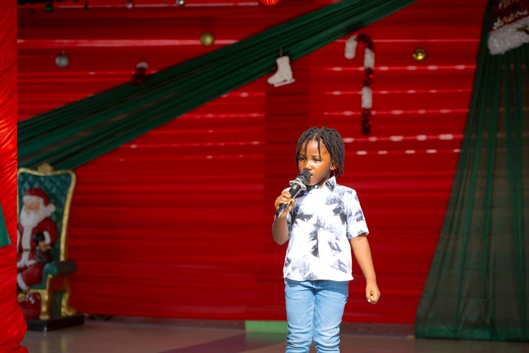 End of Year Show — child performing on stage