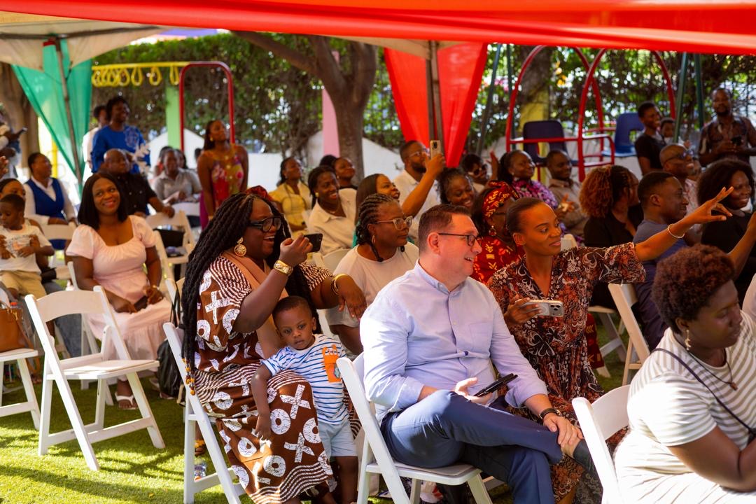 End of Year Show — parents enjoying the show