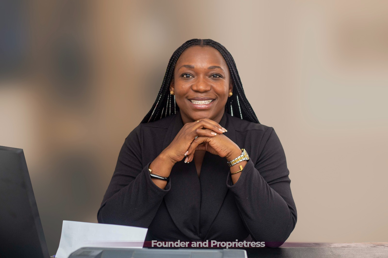 Lavina Jonah, Proprietress of Merry Journey Montessori Plus School